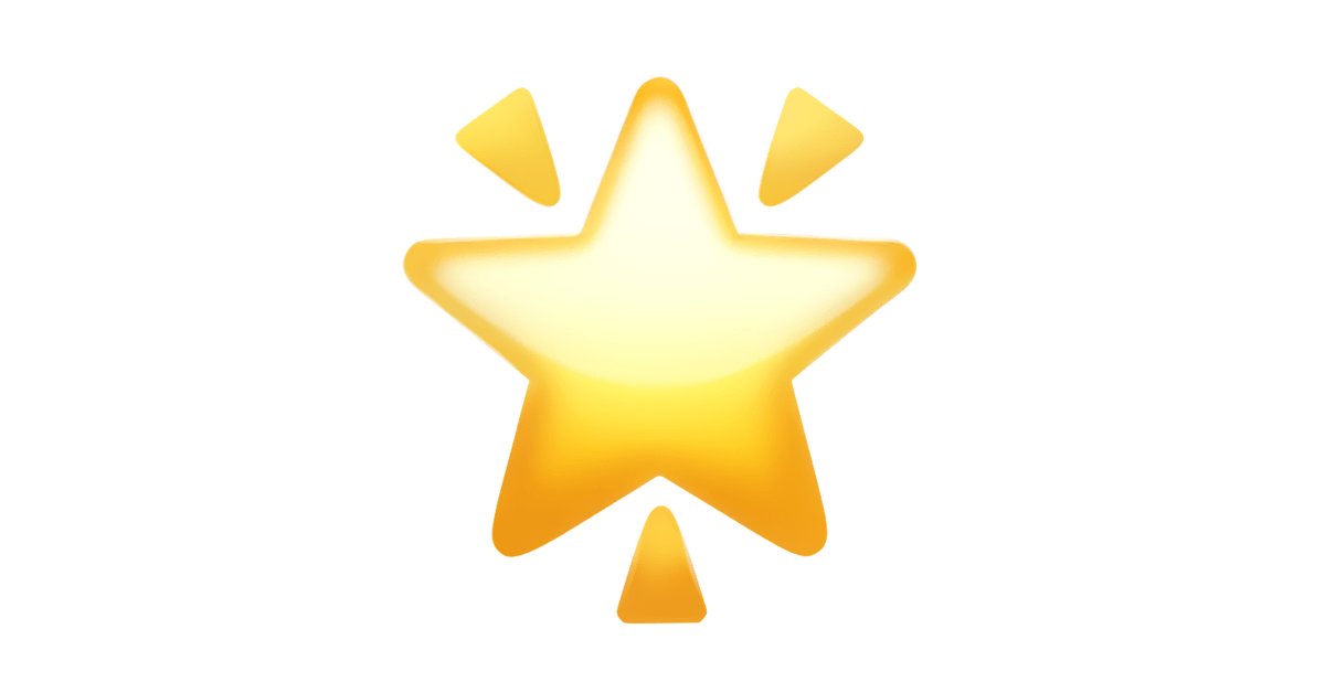 🌟 Étoile brillante Emoji — Signification, Copier & Coller, Combinaisons