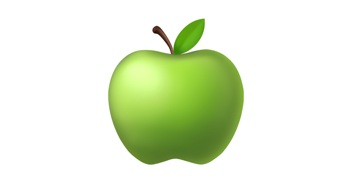 🍏 Green Apple Emoji — Meanings & Combos