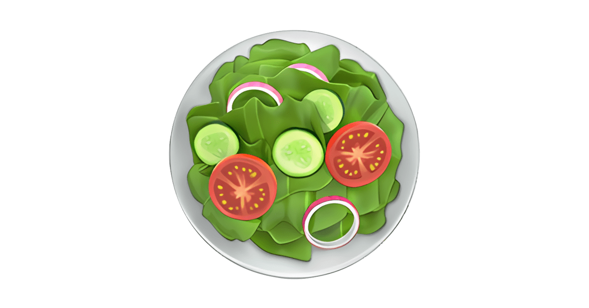 🥗 Salad Rau Xanh Biểu tượng cảm xúc — Ý nghĩa và cách sử dụng