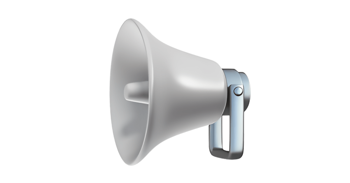 📢 Loudspeaker Emoji — Meaning, Copy & Paste