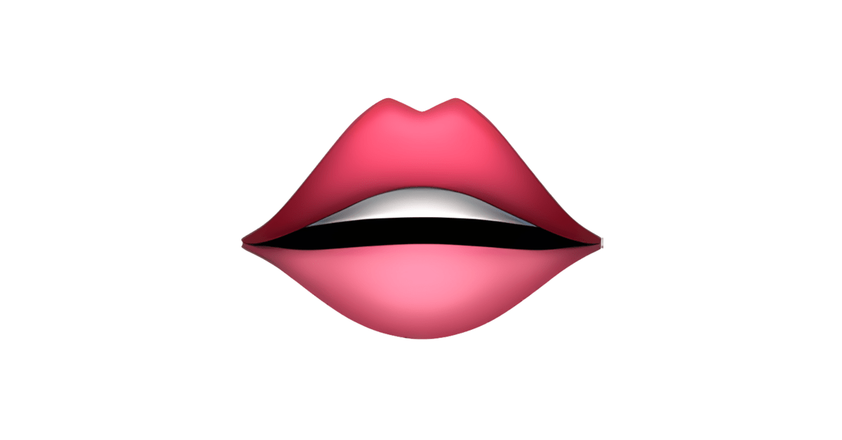 👄 Mouth Emoji — Meanings, Usage & Copy