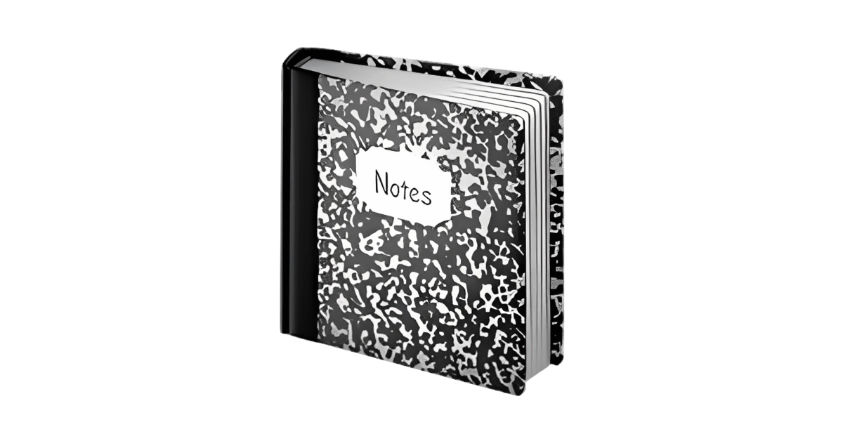 📓 Notebook Emoji — Meaning, Copy & Paste