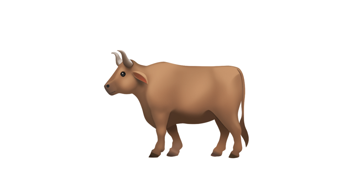 🐂 Boi Emoji — Significado, Copiar e Colar, Combinações