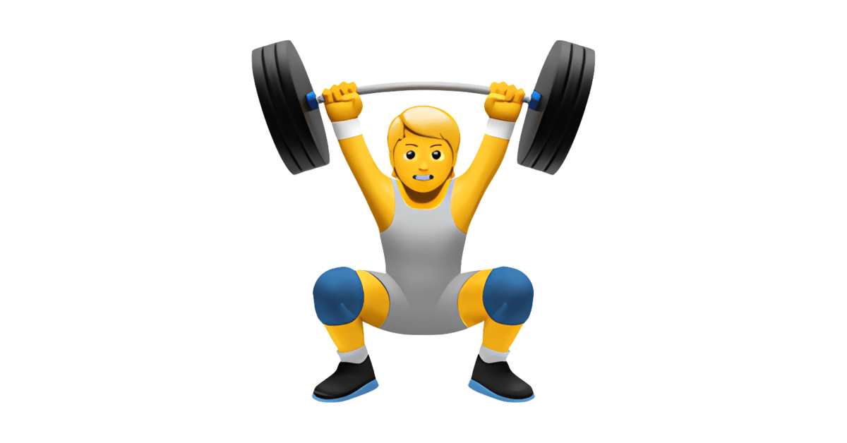 🏋️ Gewichtheffer Emoji — Betekenis en Gebruik