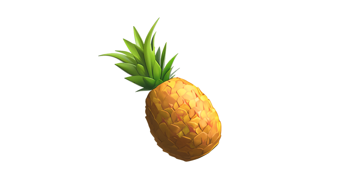 Pineapple Emoji Background