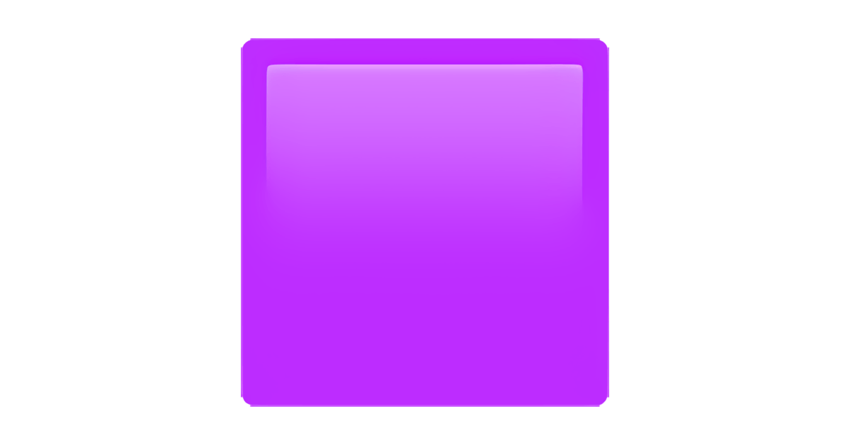 🟪 Paars Vierkant Emoji — Betekenis en Gebruik