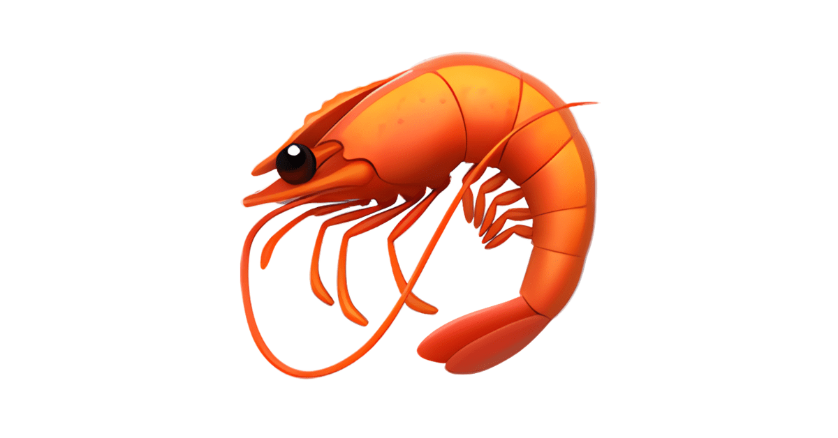 🦐 Shrimp Emoji — Meaning, Copy & Paste