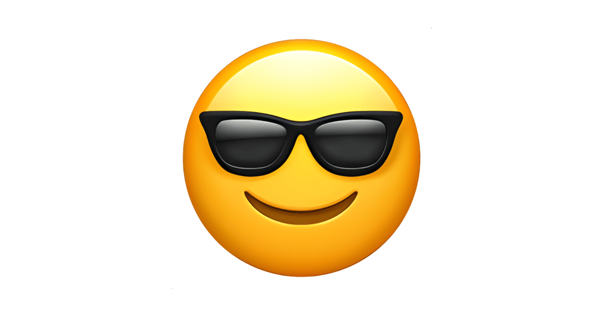 😎 Smiling Face With Sunglasses Emoji — Meanings, Usage & Copy