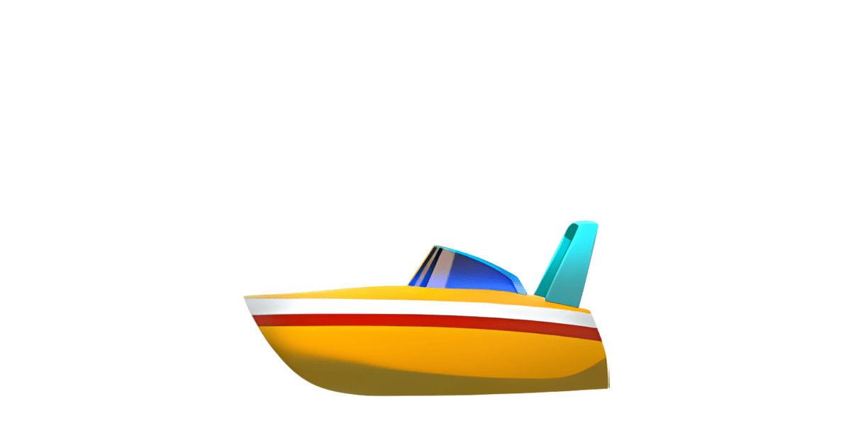 🚤 Speedboot Emoji — Betekenis en Gebruik