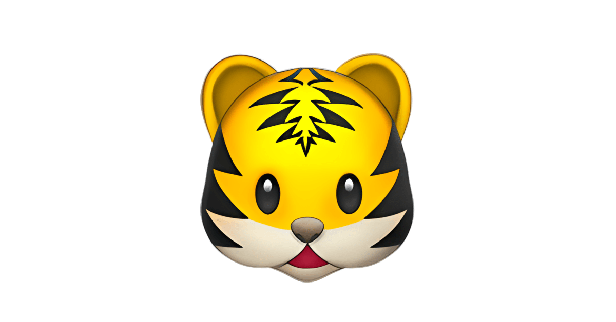Man Boat Tiger Emoji