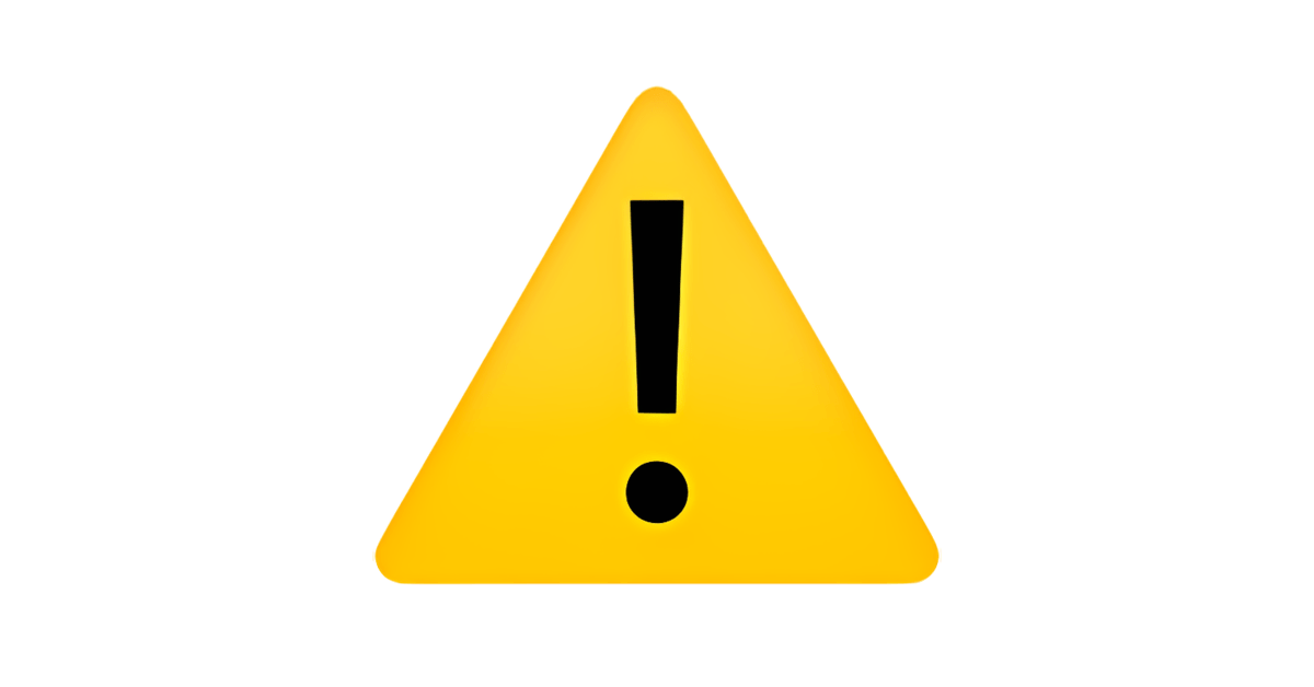 ⚠️ Attention Emoji — Signification, Copier & Coller, Combinaisons