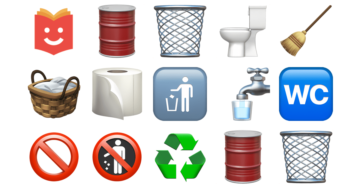 🗑️📦🤔 Bin Emojis Collection 🛢️🗑️🚽🧹🧺🧻🚮 — Copy & Paste!