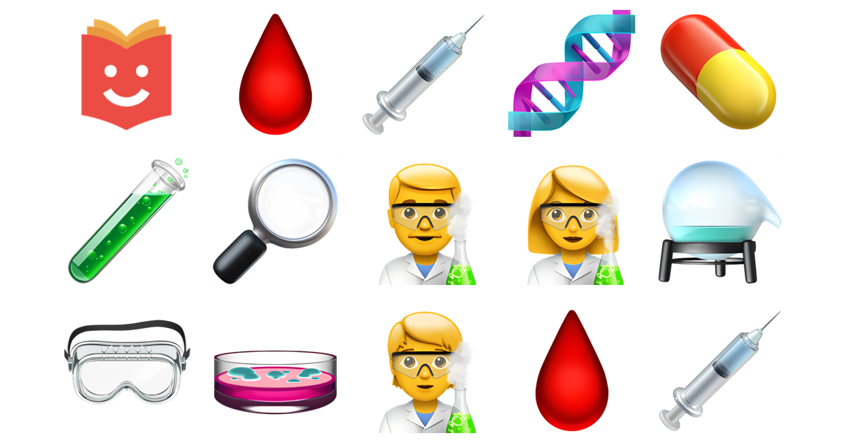 👨‍🔬⚗️🔬 Químico Colección Emoji — Copiar y Pegar