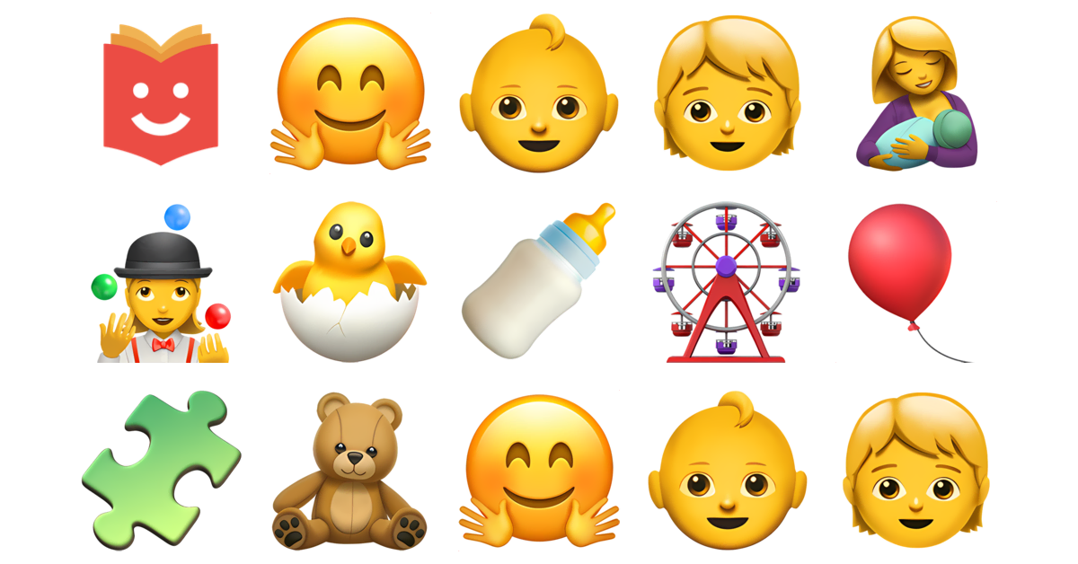 👶🏼🤗😊 Children Emojis Collection 🤗👶🧒🤱🤹‍♀️🐣🍼 — Copy & Paste!