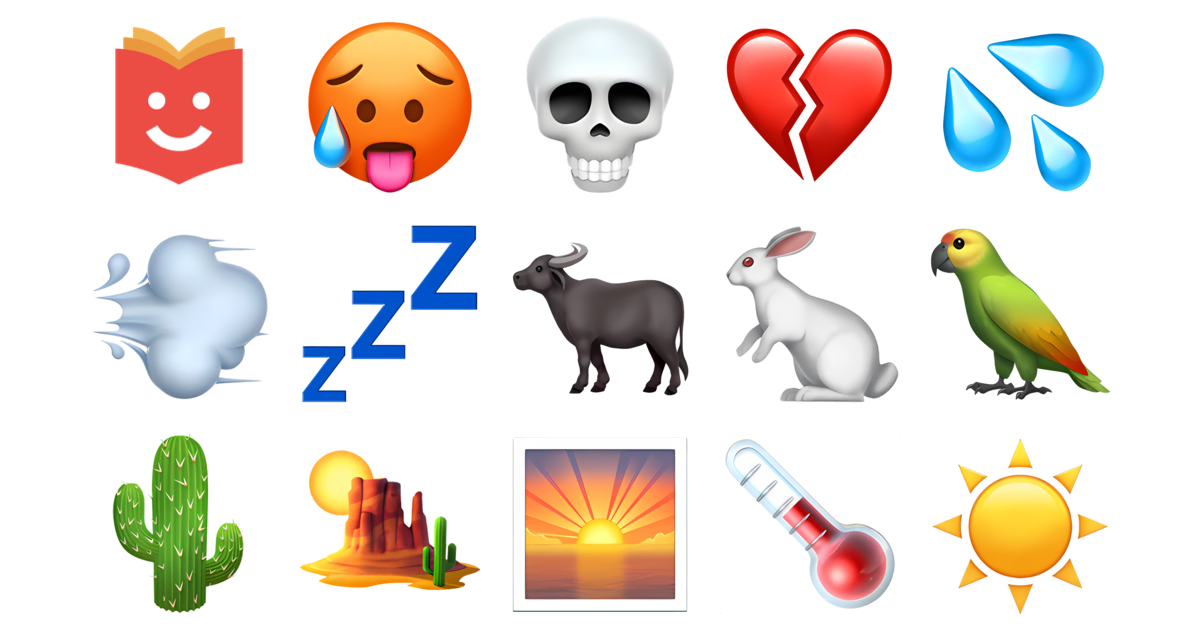 💨🌵🔥 Dry Emojis Collection 🥵💀💔💦💨💤🐃 — Copy & Paste!