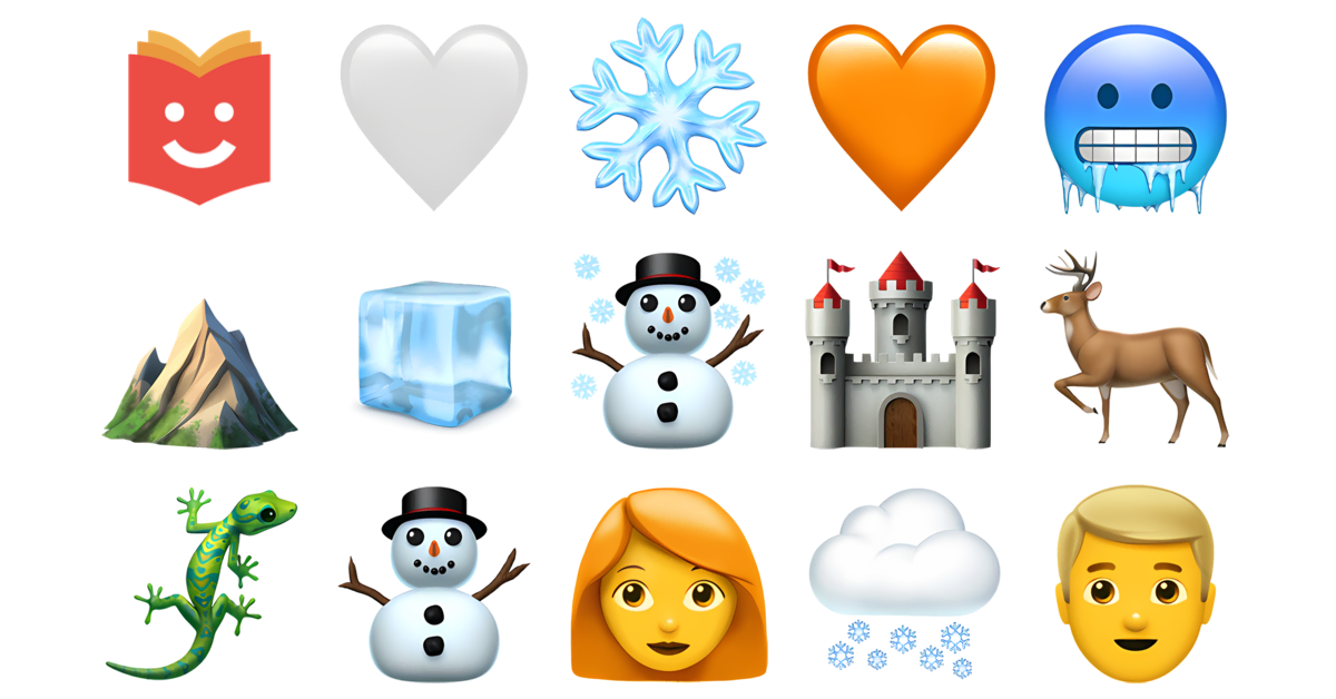 👩🏻‍🦳🧊🤍 Frozen Emojis Collection 👩🏻‍🦰👑 — Copy & Paste!