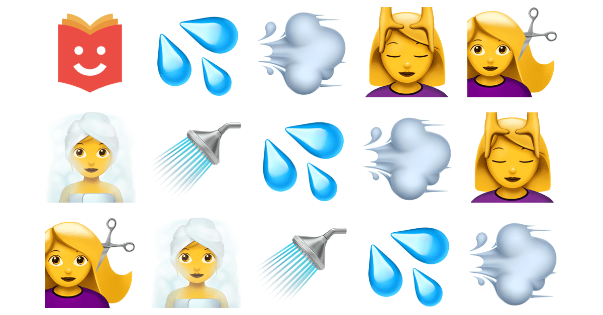 💇‍♀️💆‍♀️👑 Hairbrush Emojis Collection 💦💨💆‍♀️💇‍♀️🧖‍♀️🚿 — Copy & Paste!