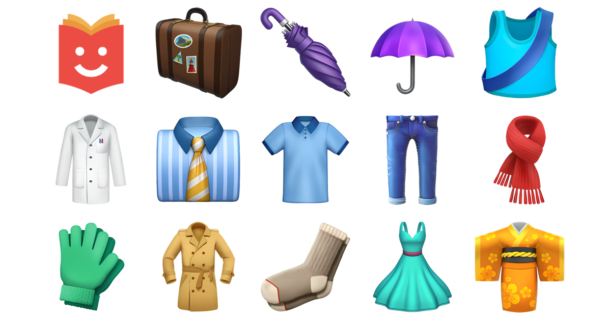 👕🔪🚫 Hanger Emojis Collection 🧳🌂☂️🎽🥼👔👕 — Copy & Paste!