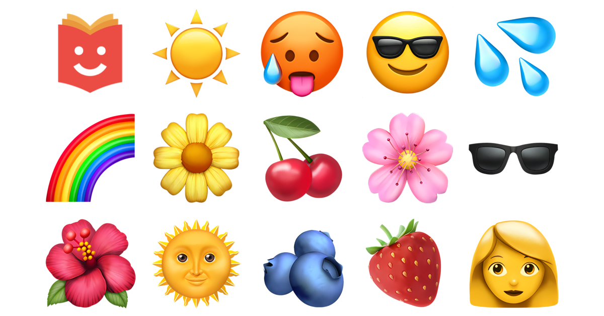 🌞 Juillet Collection Emoji — Copier & Coller