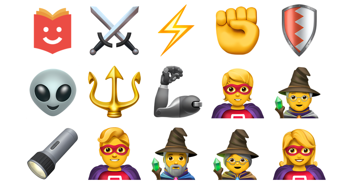 🦸‍♂️ La Liga de la Justicia Colección Emoji — Copiar y Pegar