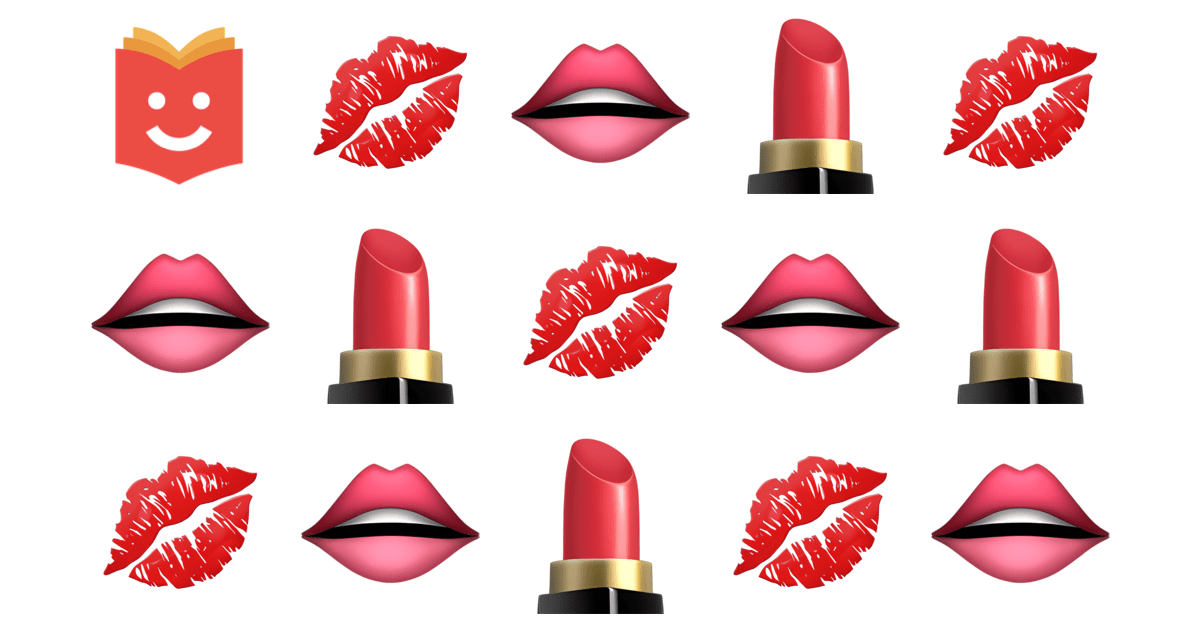 💄💋💋 Lip Gloss Emojis Collection 💋👄💄 — Copy & Paste!