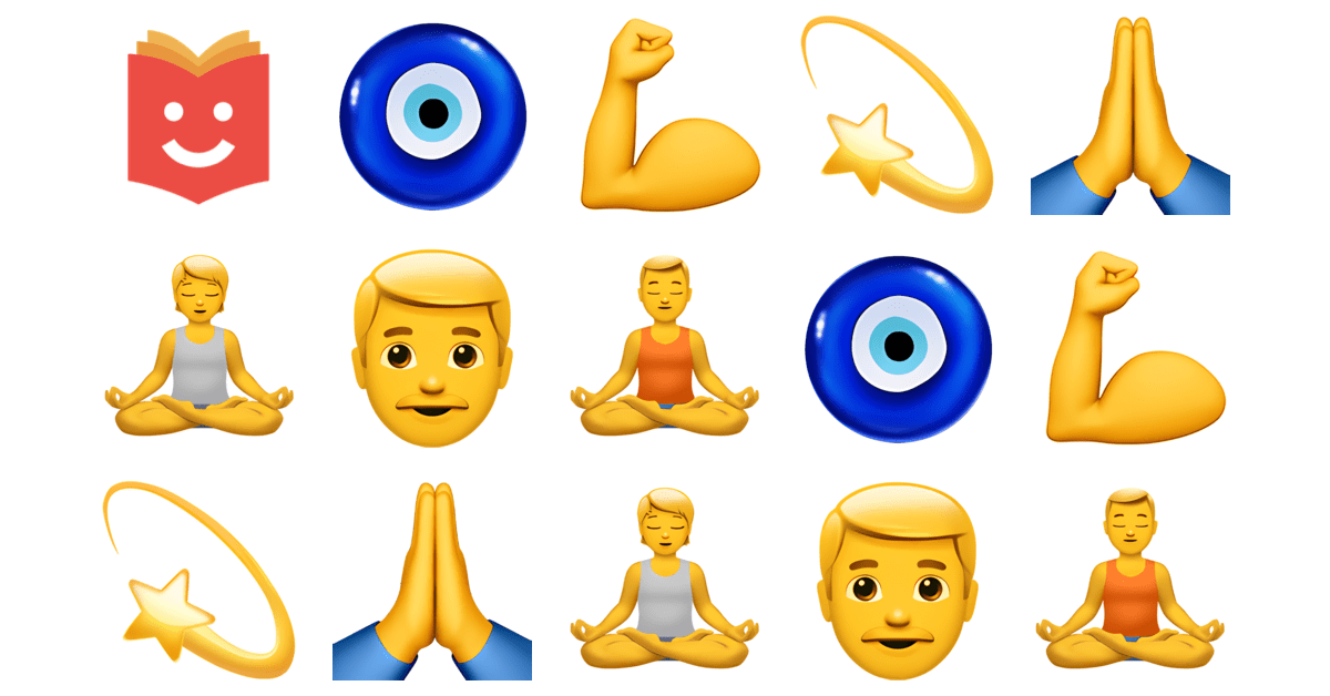 🧘💫 Meditación Colección Emoji — Copiar y Pegar