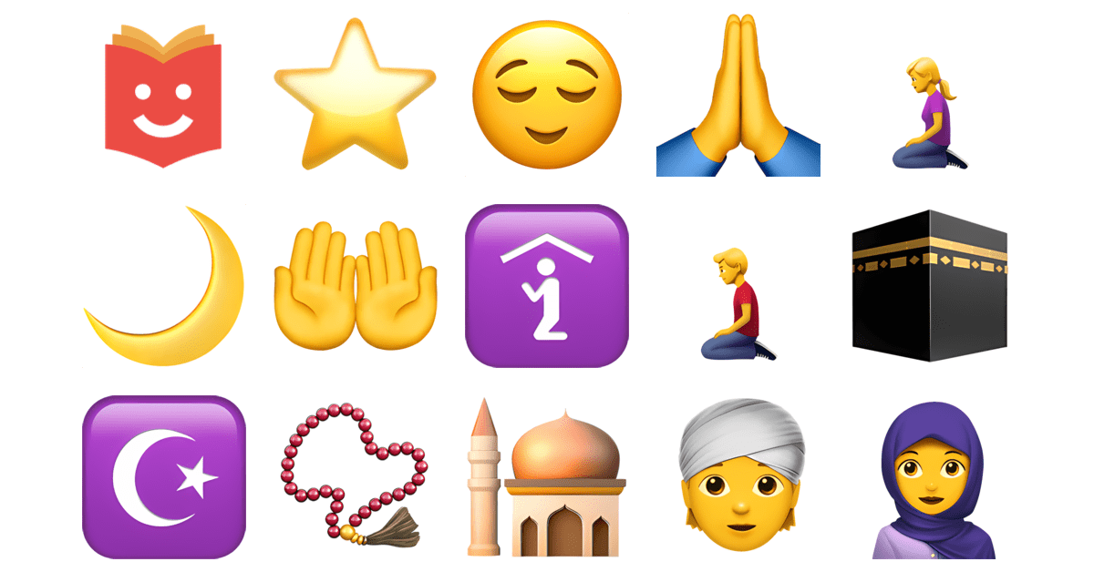 ☪️ Musulman Collection Emoji — Copier & Coller