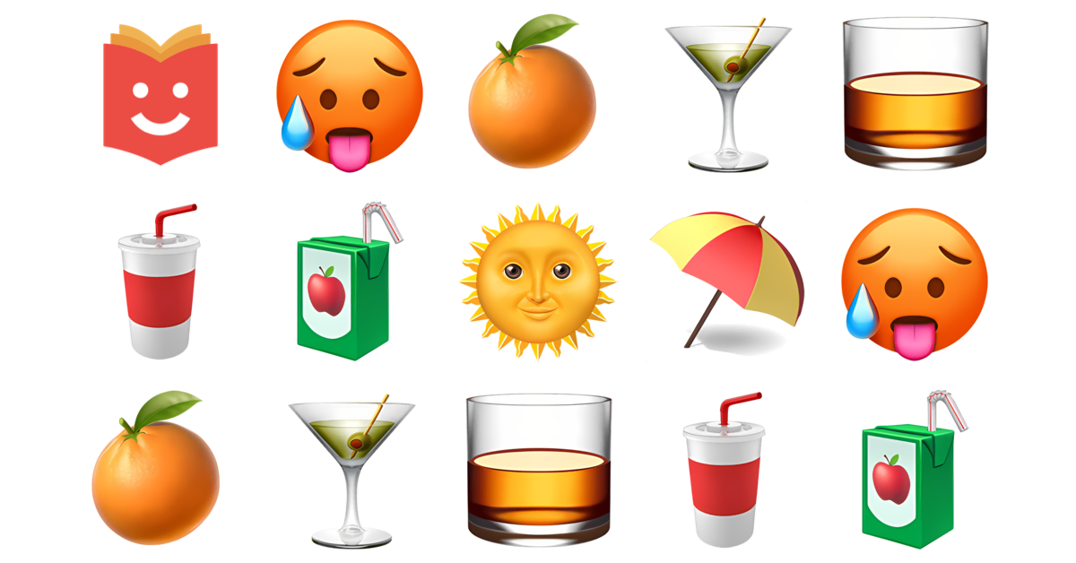 🍊🧃🥤 Orange juice Emojis Collection 🥵🍊🍸🥃🥤🧃🌞 — Copy & Paste!