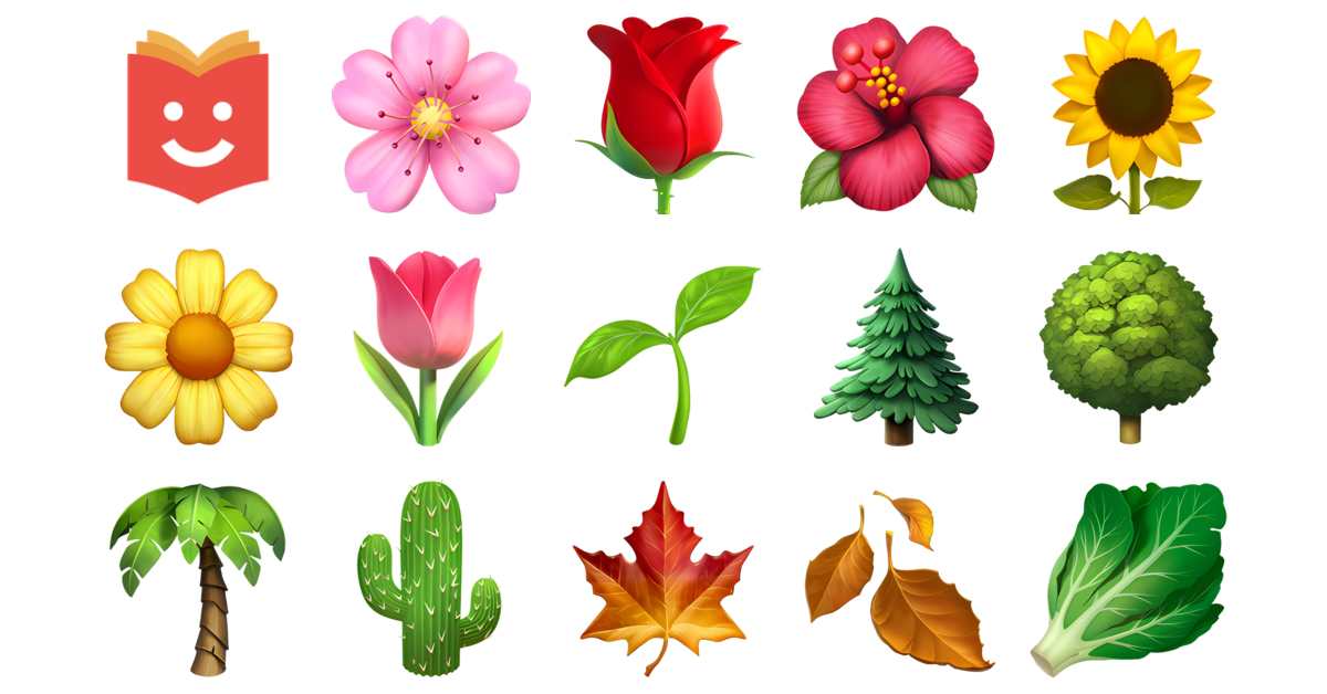 🌱🌿🌻 Plant Emojis Collection 🌸🌹🌺🌻🌼🌷🌱 — Copy & Paste!