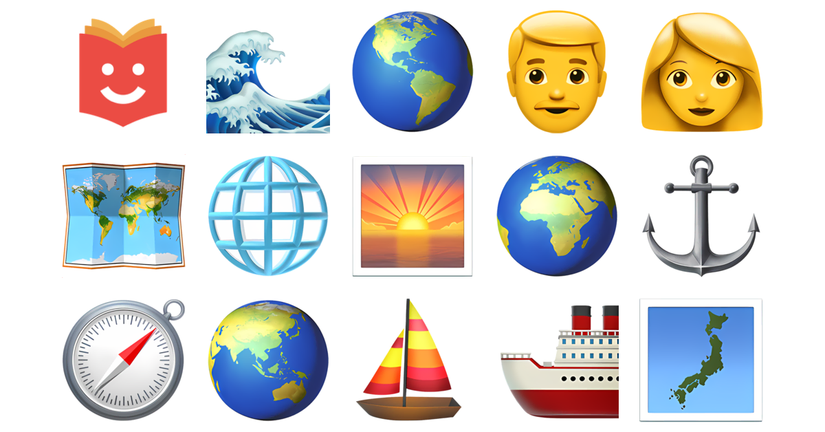 👨⚓🌊 Marin Collection Emoji — Copier & Coller