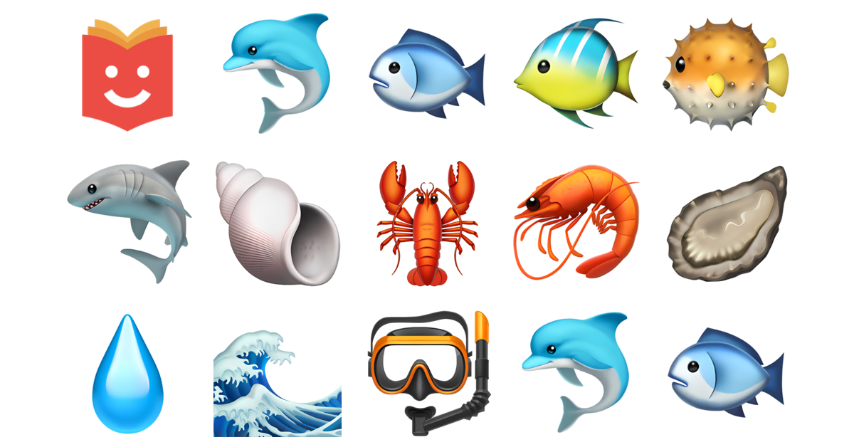🤿🐠🌊 Scuba Diving Emojis Collection 🐬🐟🐠🐡🦈🐚🦞 — Copy & Paste!