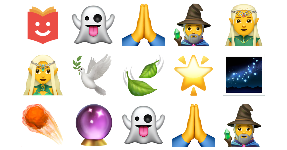 🙏🕊️🌟 Spirit Emojis Collection 👻🙏🧙‍♂️🧝‍♂️🧝‍♀️🕊️🍃 — Copy & Paste!