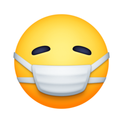 😷 Face with Medical Mask Emojis para Copiar