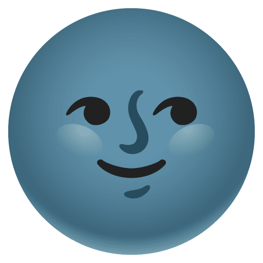 🌚 New Moon Face Emoji Meaning From Girl & Guy Emojisprout