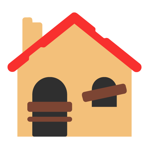 🏚 Derelict House Emoji Meaning From Girl & Guy Emojisprout