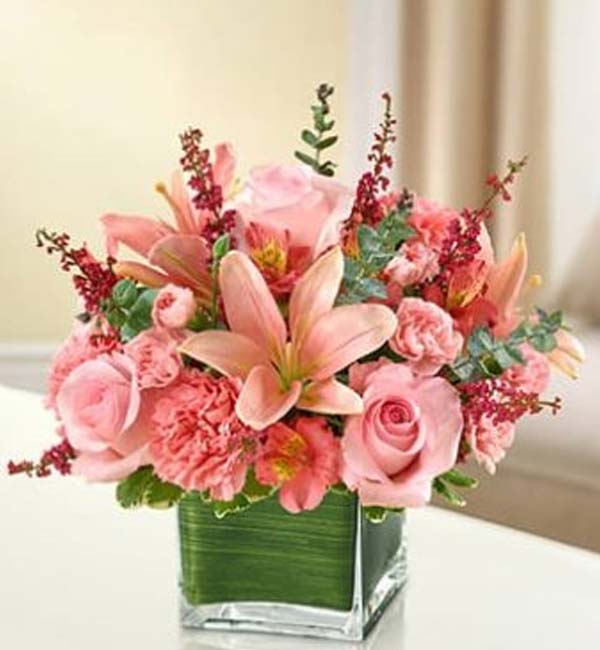 Healing Hope Bouquet Pink Emory Village Flowers