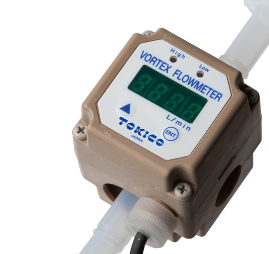 Vortex PFA flow flowmeter EMPBV