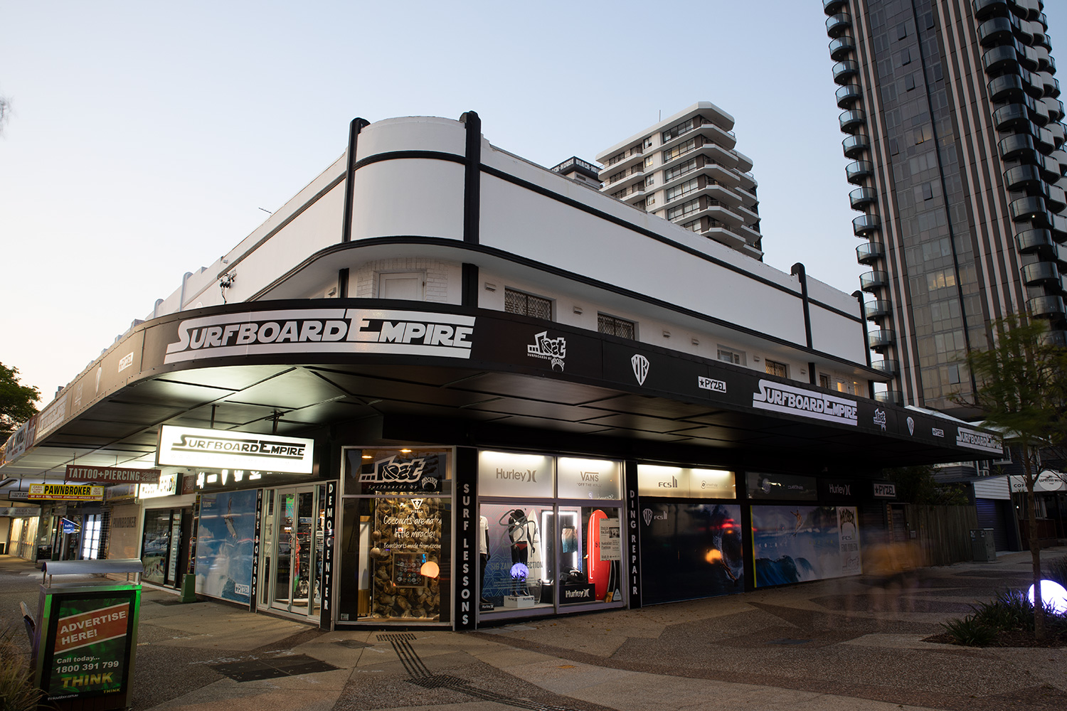 Surfboard Empire Coolangatta Empire Ave