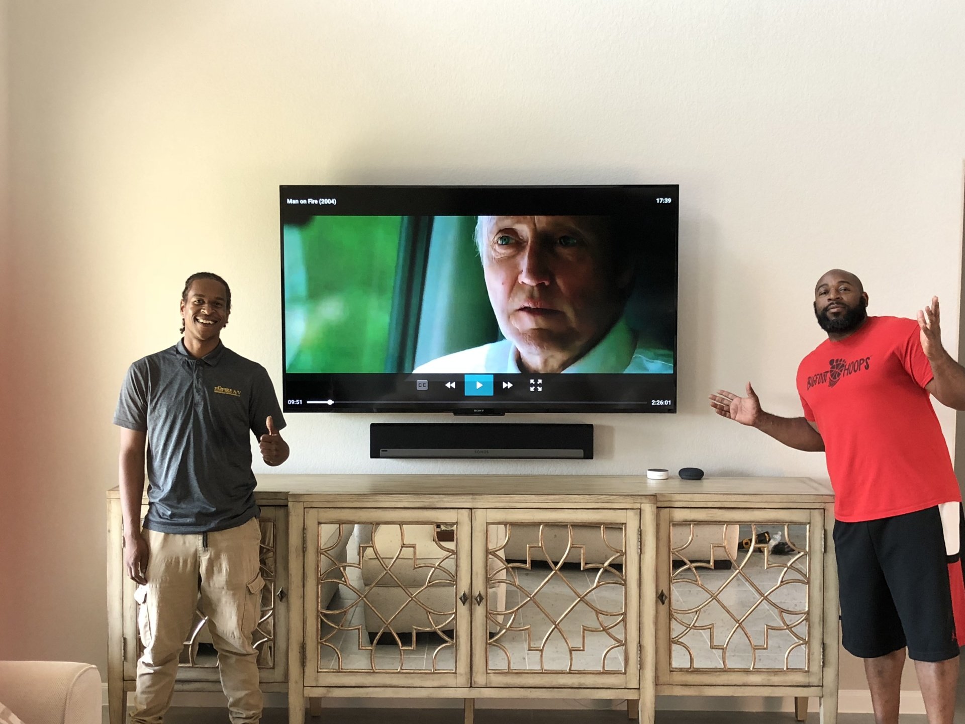TV Mounting installers in Houston Empire AV