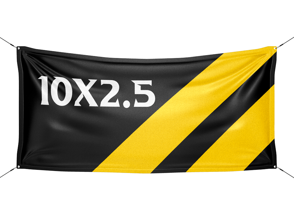 Horizontal Custom Vinyl Banner (10x2.5) Empire Banners