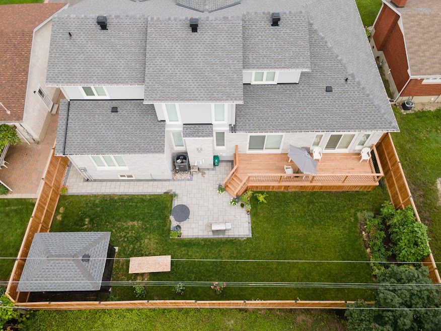 PT with aluminum rail Empire Deck & Interlock