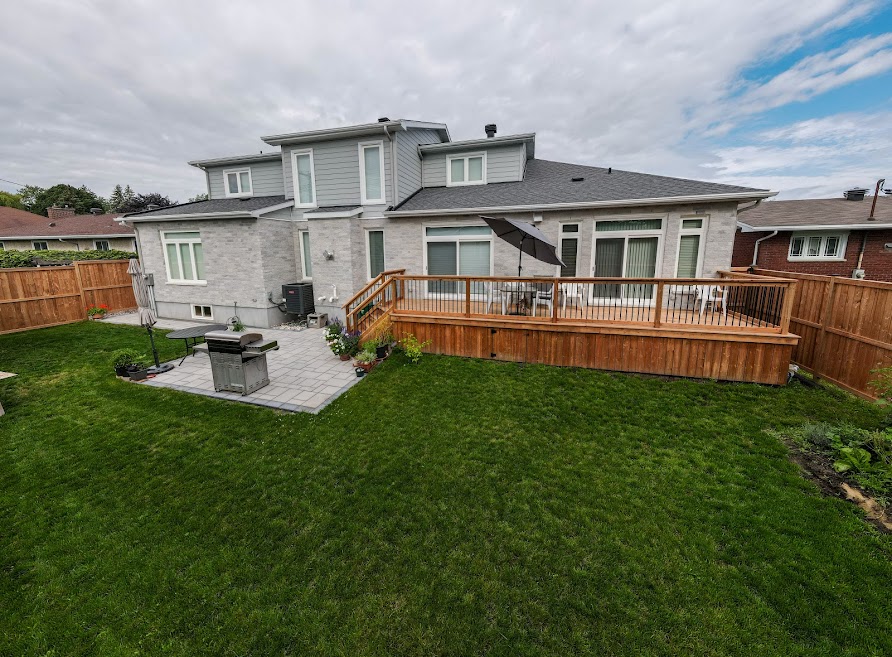 PT with aluminum rail Empire Deck & Interlock