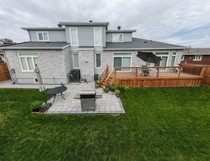 PT with aluminum rail Empire Deck & Interlock