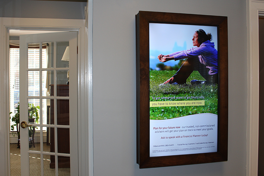 Canandaigua National Bank and Trust Digital Signage Roll Out Empire