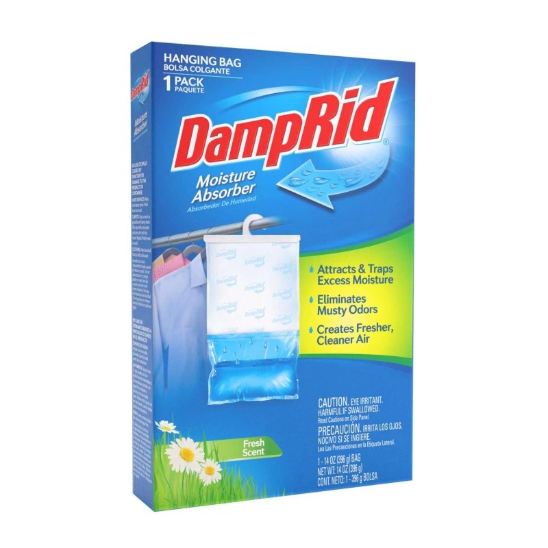 Wholesale Damp Rid Hanging Moisture Absorber Fresh Scent Bag 14 Oz (4 Pack) Empire
