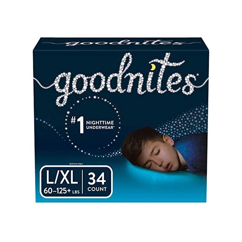Wholesale Goodnites Bedwetting Underwear for Boys, Large/XLarge, 34 C