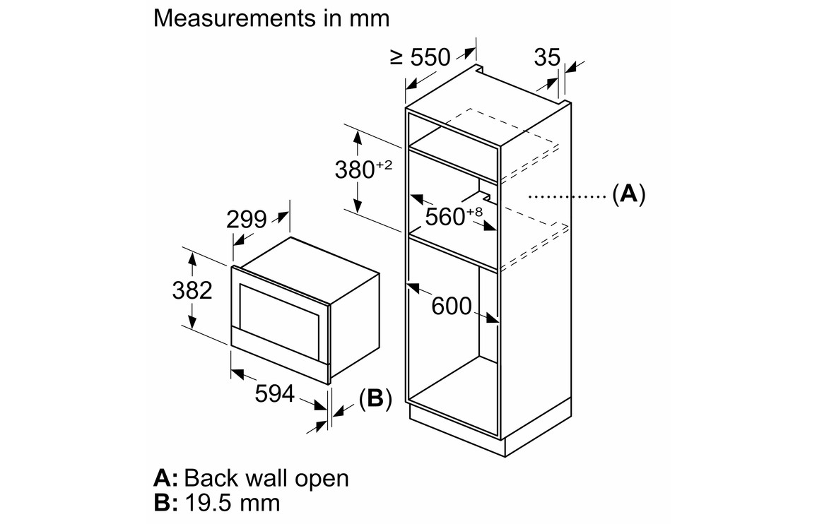 Bosch Series 8 BFL7221B1B B/I Microwave Black Empire Electro