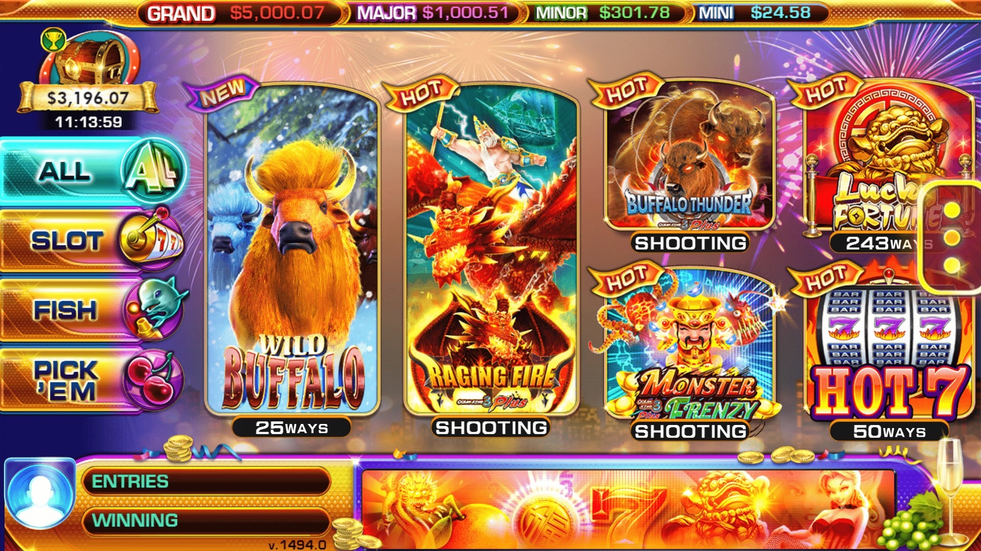 Compare Ultra Monster to Golden Dragon Empire Skillz