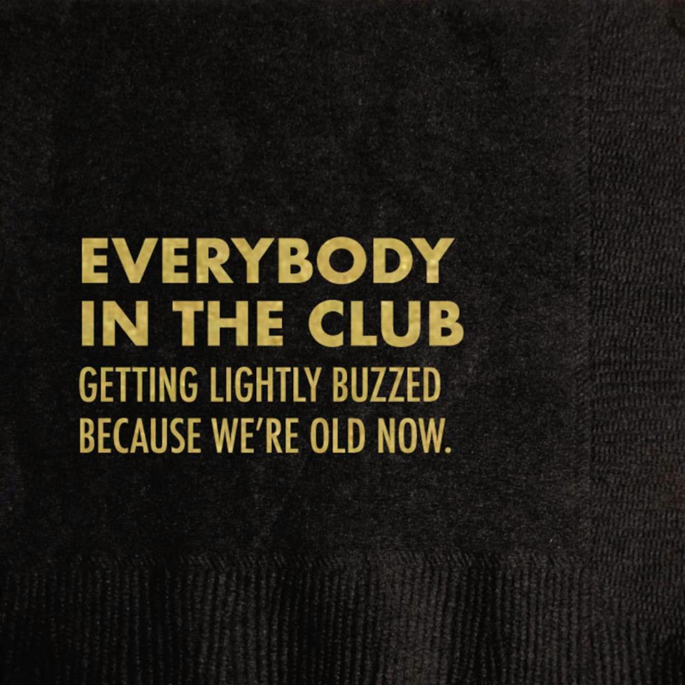 In the Club Cocktail Napkins by Pretty Alright Goods (20pk) Homegoods