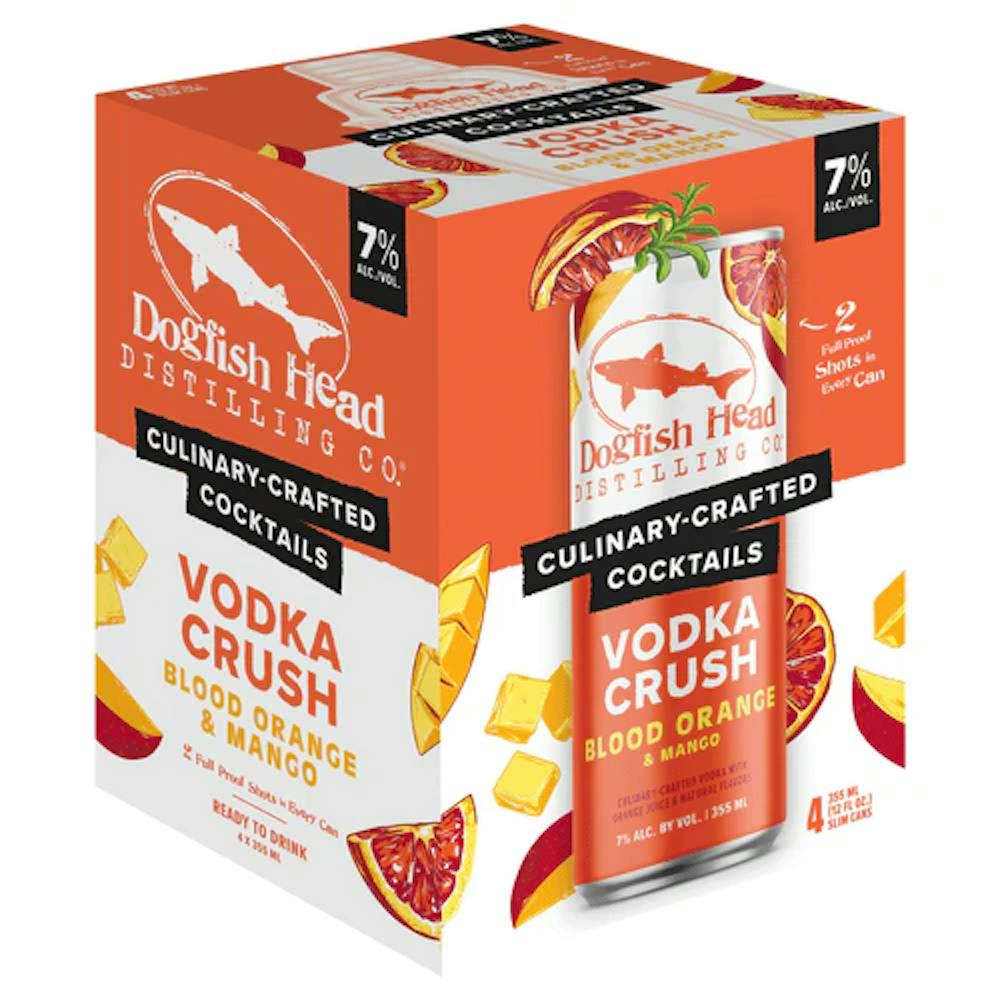 DogFish Head 'Vodka Crush' Blood Orange & Mango 4355ml Ready to Go